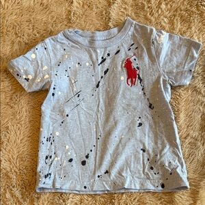 Polo Ralph Lauren light blue 2t Kids T-Shirt with Red Logo